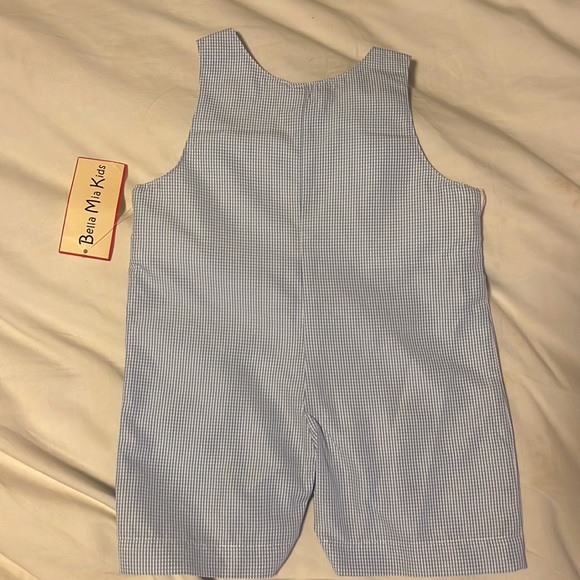 Bella Mia Kids Crawfish/Lobster Shortall - Picture 3 of 3